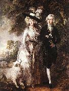 Thomas Gainsborough Mr and Mrs William Hallett Spain oil painting reproduction